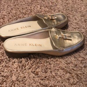 Gold Loafer - Anne Klein